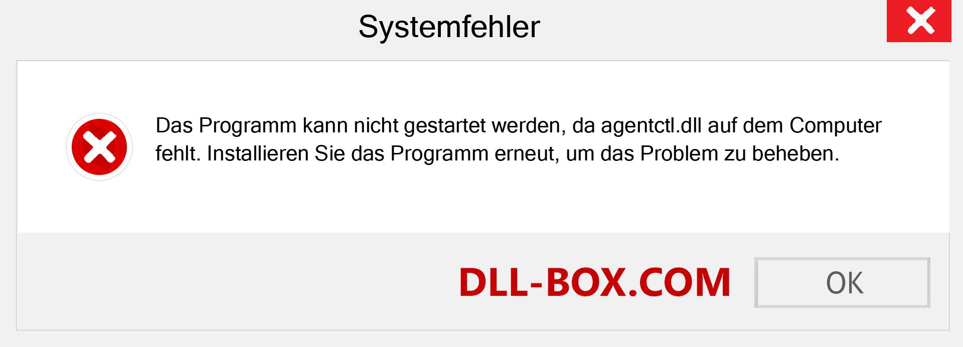 agentctl.dll-Datei fehlt?. Download für Windows 7, 8, 10 - Fix agentctl dll Missing Error unter Windows, Fotos, Bildern