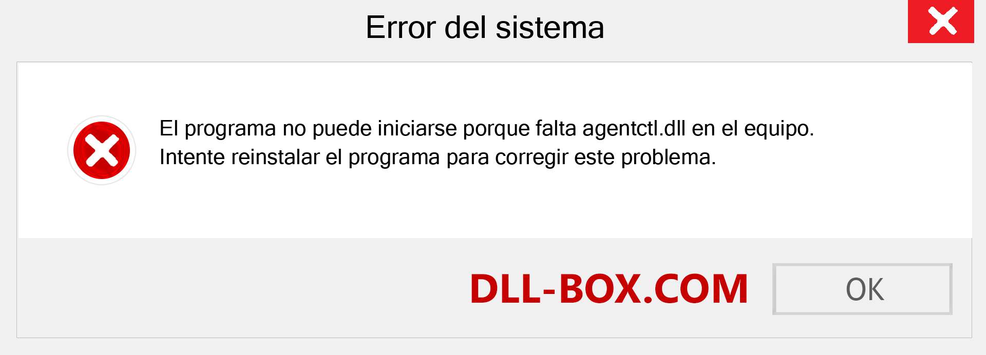 ¿Falta el archivo agentctl.dll ?. Descargar para Windows 7, 8, 10 - Corregir agentctl dll Missing Error en Windows, fotos, imágenes